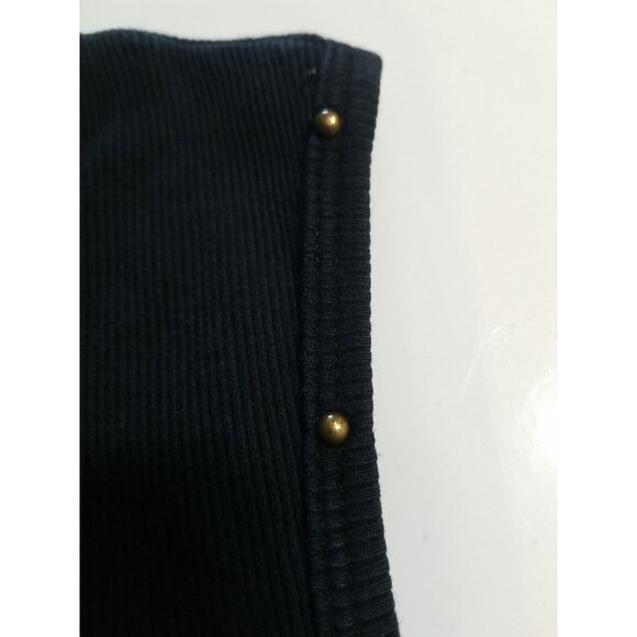 Vintage Harley Davidson Crop Tank Top Black Tag Size M Daytona Beach - Picture 9 of 12